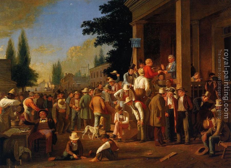 George Caleb Bingham : The County Election George Caleb Bingham : The County Election